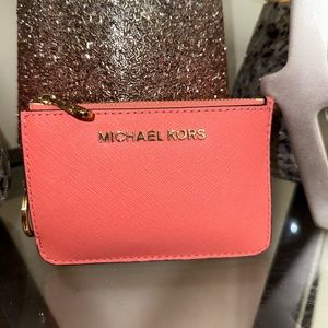 Michael Kors - Coral Card Holder